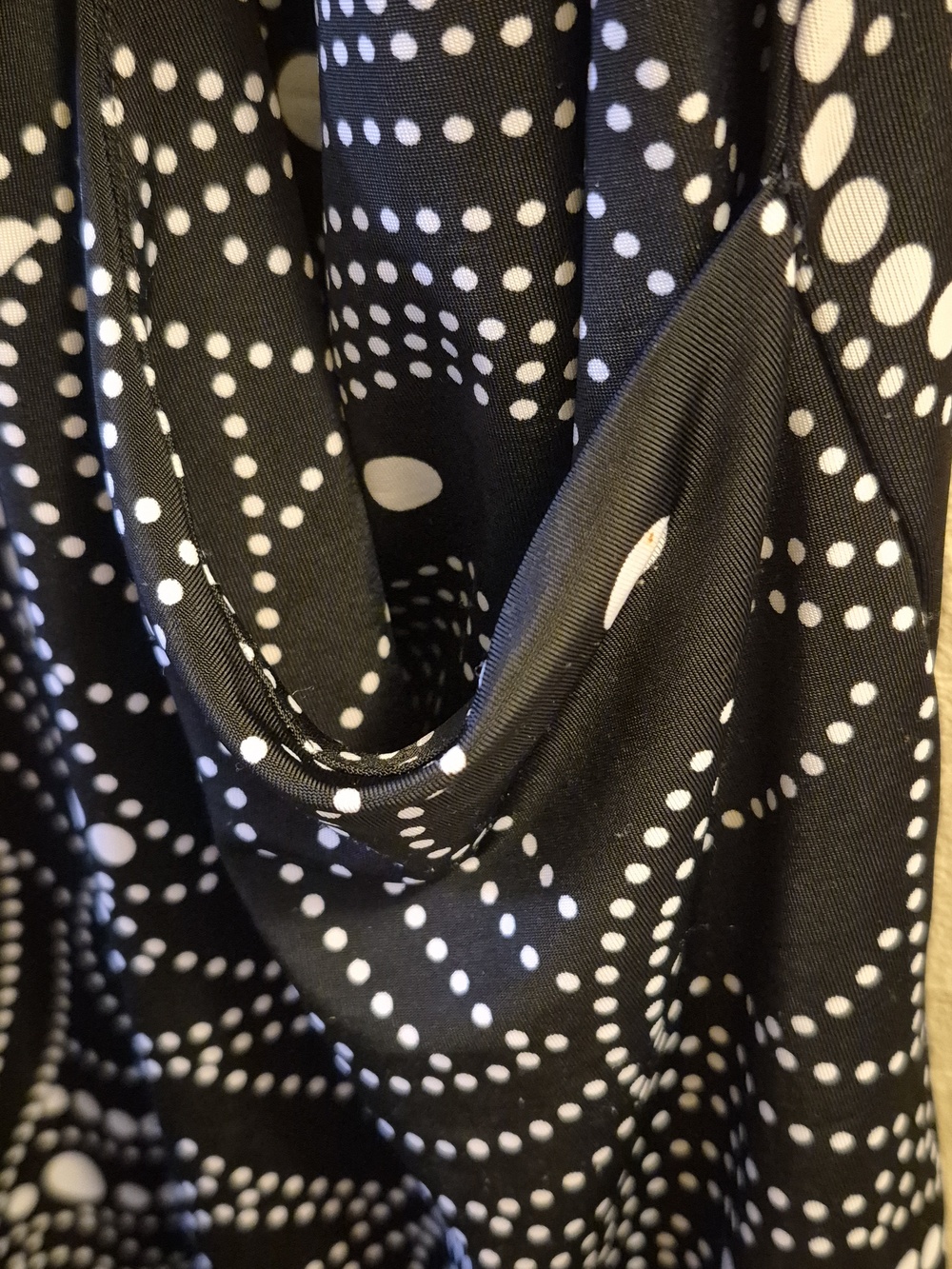 Porto Cruz Black & White Printed Mini Tank Dress - Picture 3 of 5